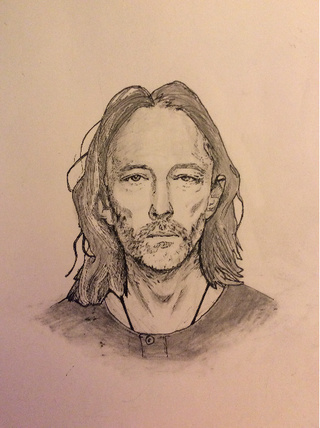 320x428 Thom Yorke Sketch I Just Finished - Thom Yorke Sketch