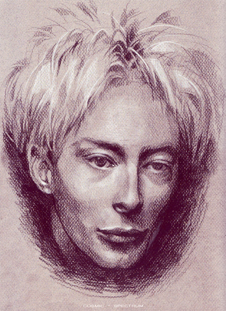 760x1047 I Love Thom Yorke. By Cosmicspectrumm - Thom Yorke Sketch