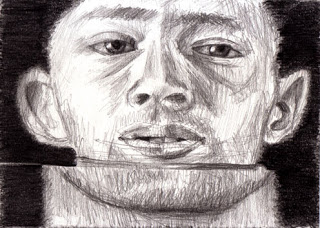 320x228 James Borg Thom Yorke Drawing - Thom Yorke Sketch