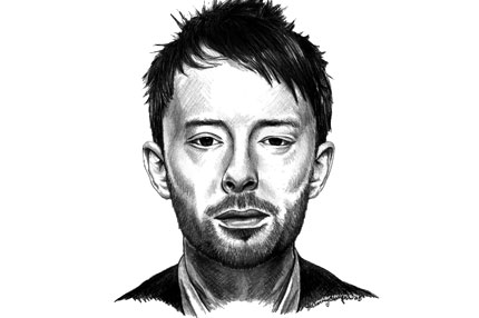 430x286 Myth No. 1 Radiohead Can Do No Wrong Spin - Thom Yorke Sketch