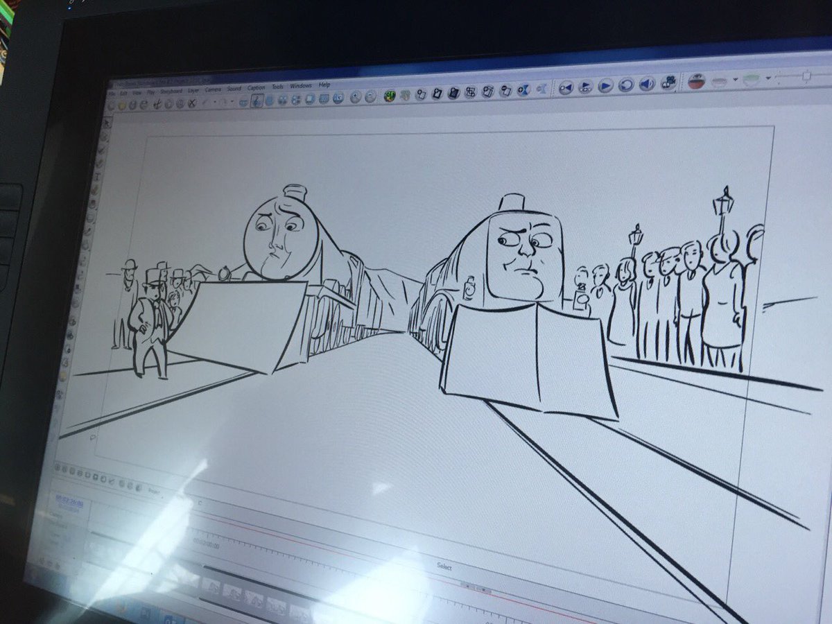 1200x900 Jam Filled On Twitter Monday Mystery Every Scene In Each - Thomas And Friends Sketch
