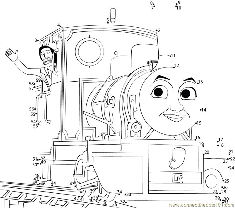 800x708 Thomas Friends Dot To Dot Printable Worksheet - Thomas And Friends Sketch