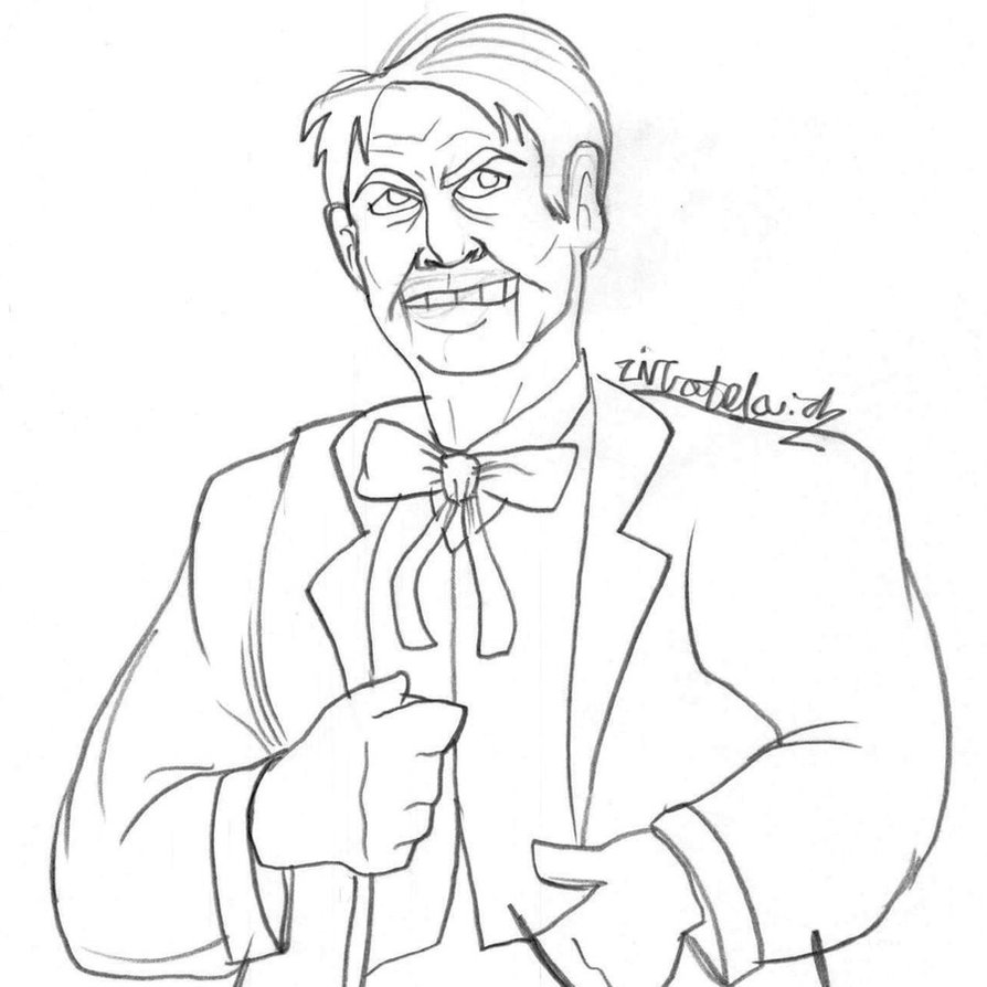 894x894 Thomas Edison (Sketch) By Creativ Ziv - Thomas Edison Sketch