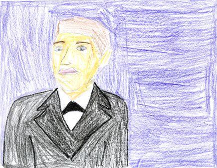 435x336 Thomas Edison My Hero - Thomas Edison Sketch