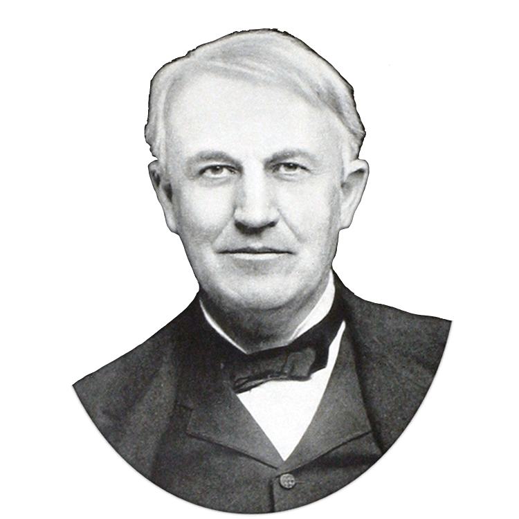 750x750 Thomas Edison Transparent Png - Thomas Edison Sketch