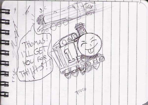 Thomas Sketch at PaintingValley.com | Explore collection of Thomas Sketch