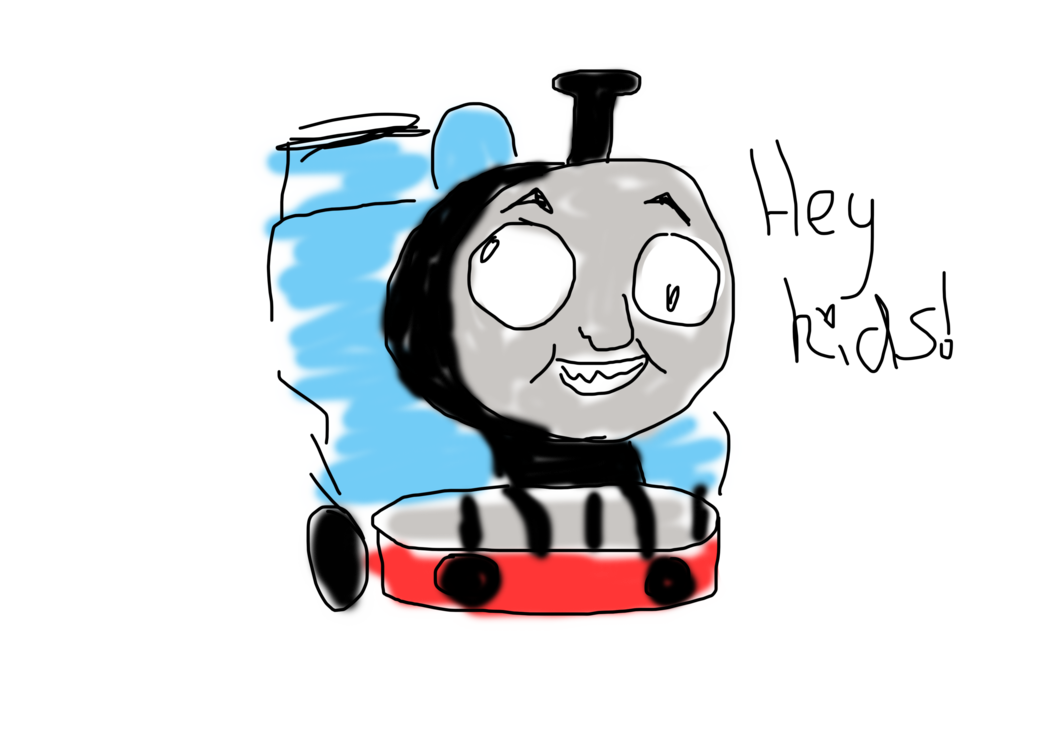 1063x751 Thomas Sketch By Yureiwolfx - Thomas Sketch
