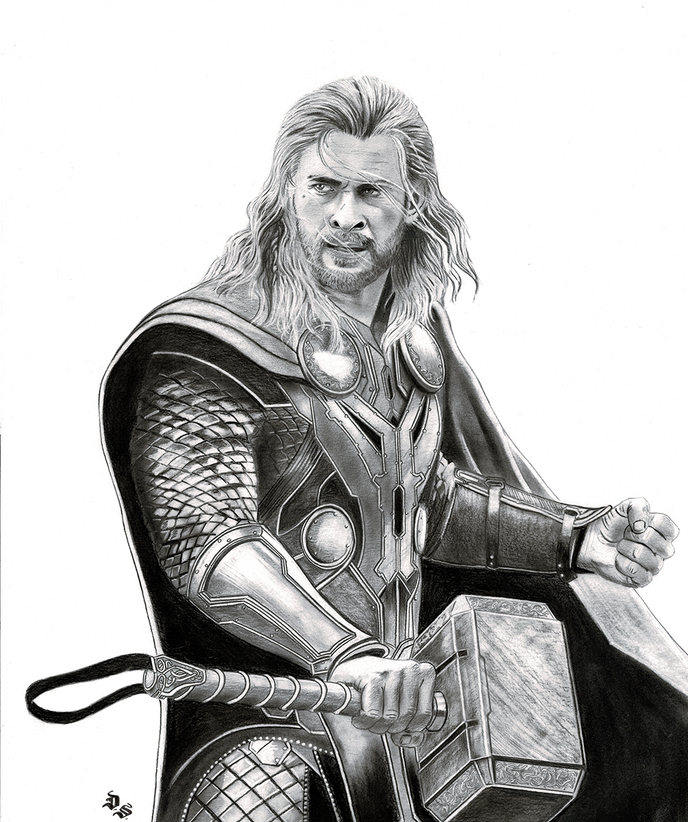 Thor Drawing - Thor Easy Drawing - Thor Drawing Video - How to Draw Thor - Thor  Sketch... — Yandex video arama