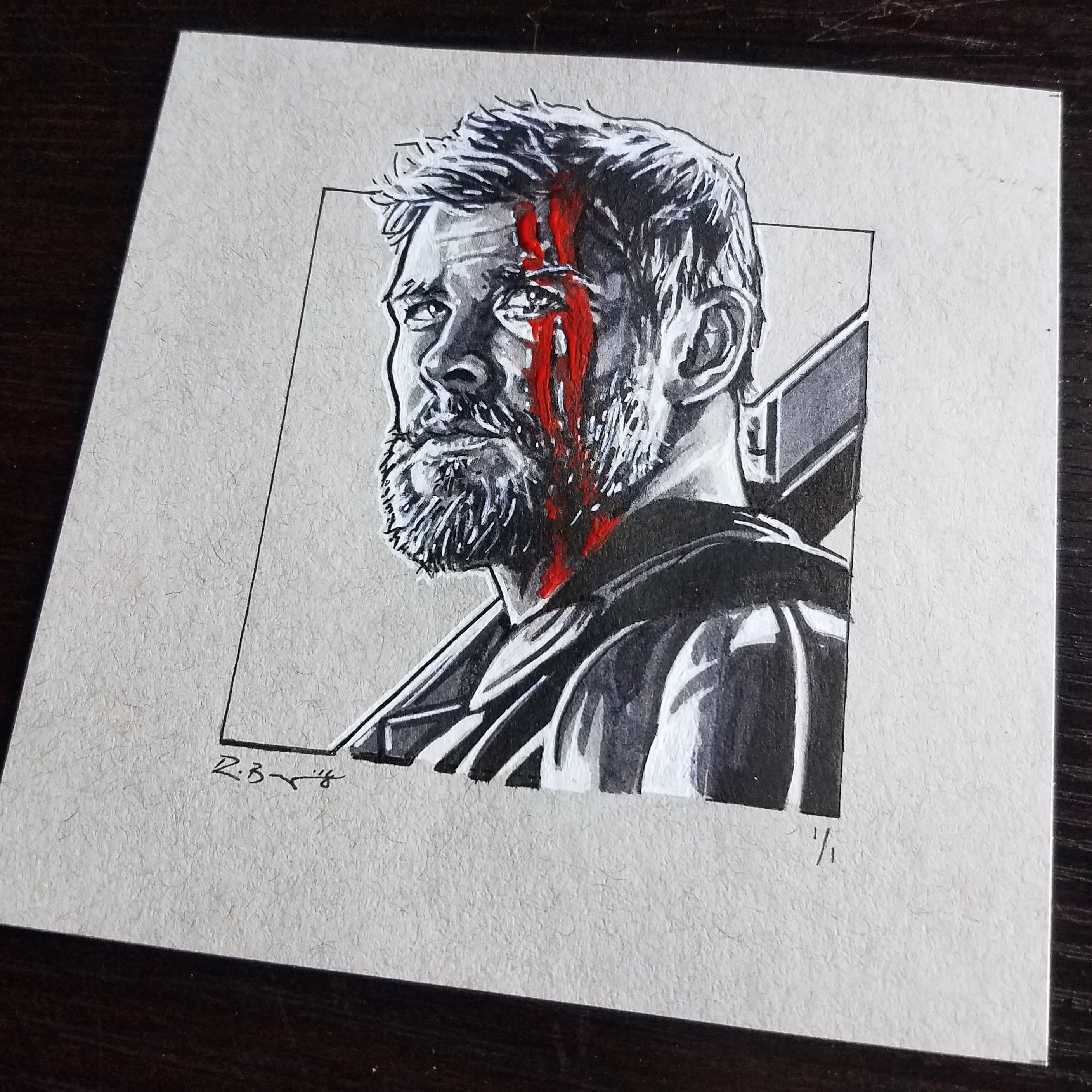 2814x2814 Thor - Thor Sketch