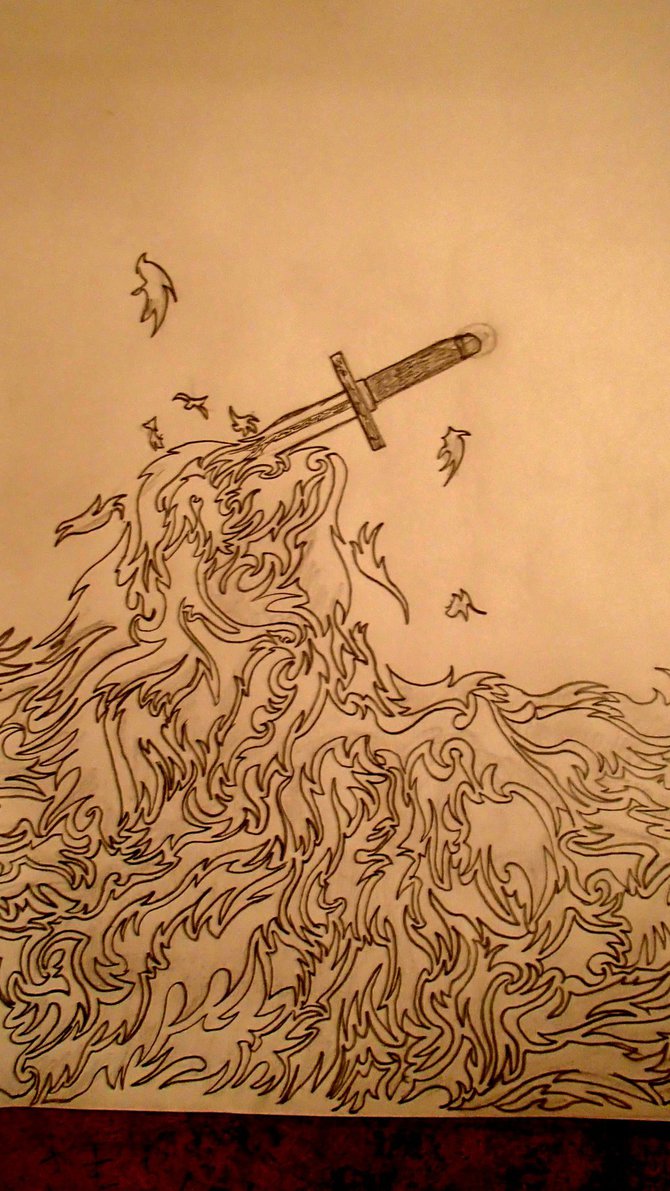 670x1191 Thorn Sketch By Riverchaser99 - Thorn Sketch