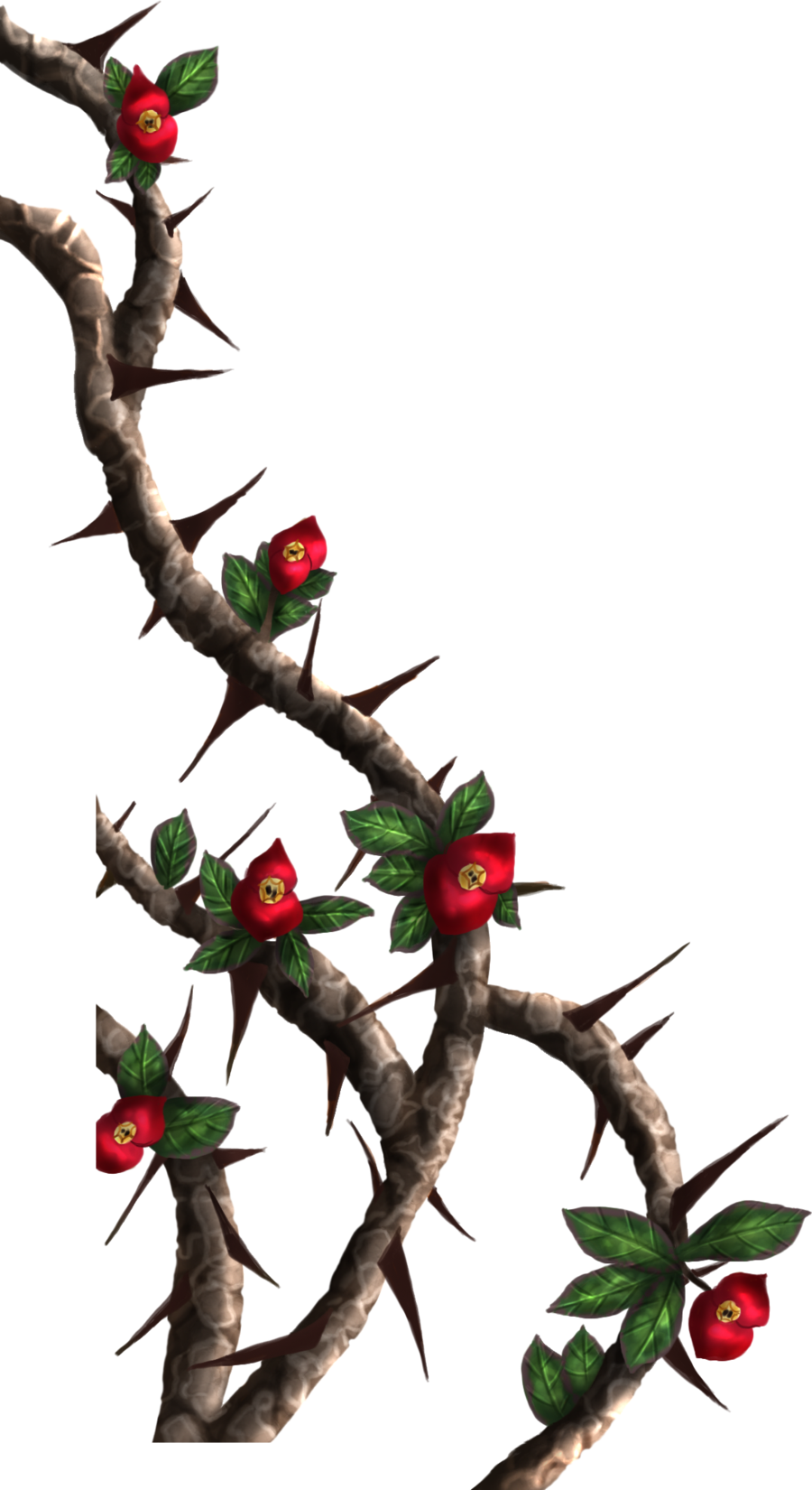 900x1650 Collection Of Free Drawing Rose Thorn. Download On Ubisafe - Thorn Sketch