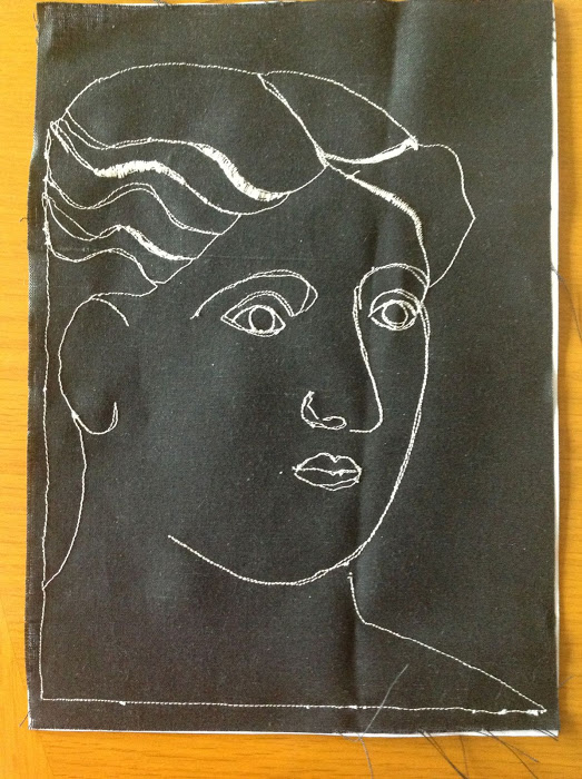 523x700 Picasso Thread Sketching Tutorial Sewn Up - Thread Sketching