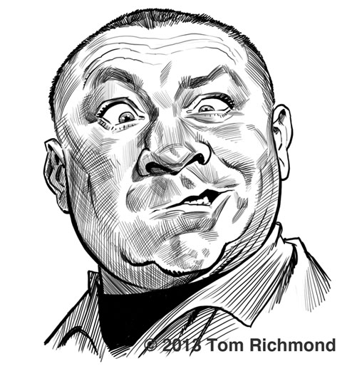 480x514 Richmond Illustration Inc. - Three Stooges Sketch