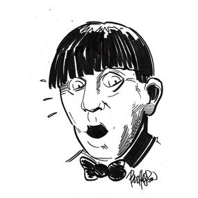 285x285 Three Stooges Stoogeapalooza (Buz Hand Drawn Sketch Cover - Three Stooges Sketch
