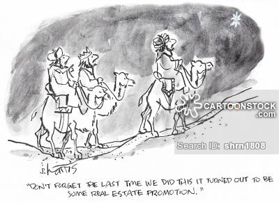 400x292 Three Wise Men Cartoons And Comics - Three Wise Men Sketch