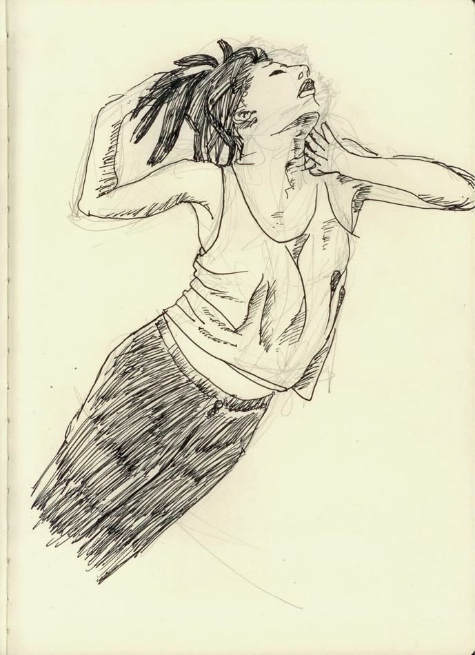 689x950 Stone - Throat Sketch