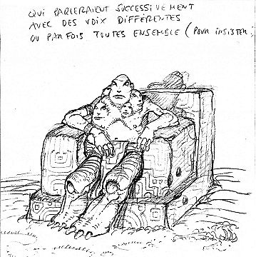 359x360 Transforme Chief On Throne - Throne Sketch