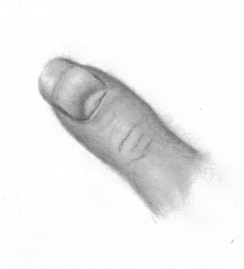 784x866 Quick Sketch Of Thumb By Fw2 - Thumb Sketch