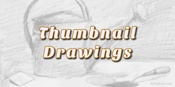 720x360 Thumbnail Sketches - Thumbnail Sketch Examples