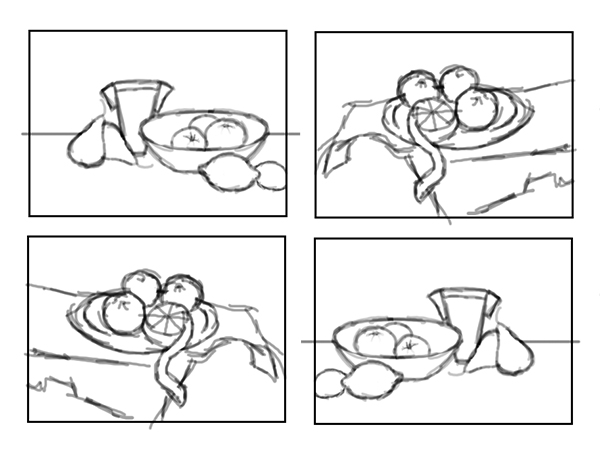 600x452 Digital Painting 101 Thumbnail Drawing For Beginners - Thumbnail Sketch Template