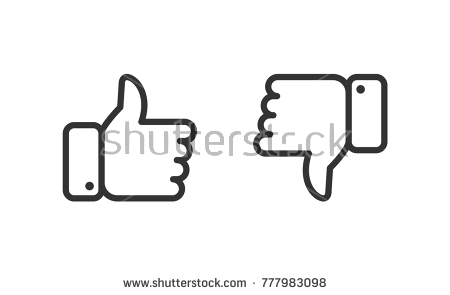 450x295 Hand Gesture Thumbs Up Sketch Vector Stock Vector 578141245 - Thumbs Up Sketch