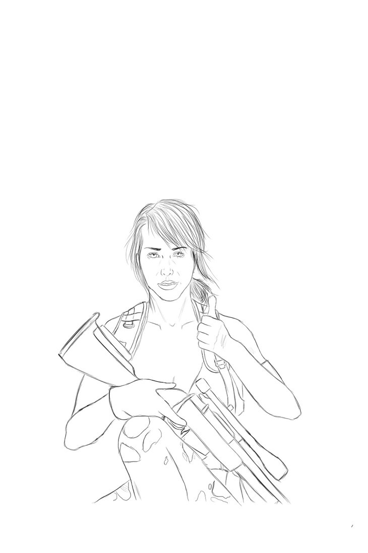 730x1095 Mgsv Phantom Pain Quiet Thumbs Up Sketch By Chellythebean On - Thumbs Up Sketch