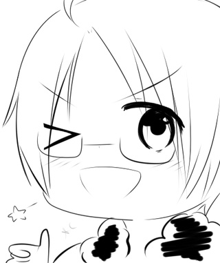 320x381 Now A Sketch Of America! X3 - Thumbs Up Sketch