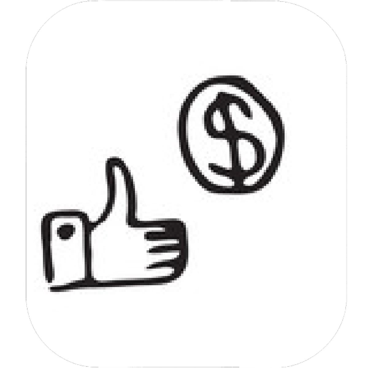 1200x1200 Designs Mein Mousepad Design Mousepad Selbst Designen - Thumbs Up Sketch