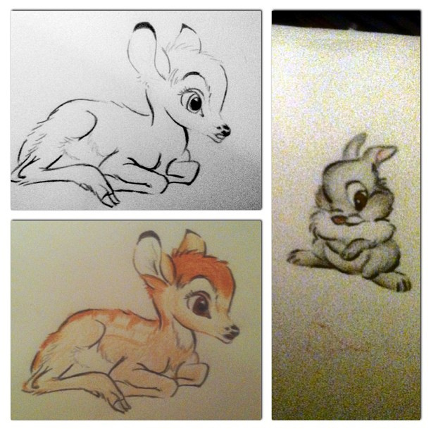 612x612 Freehand Sketching Therapy. - Thumper Sketch