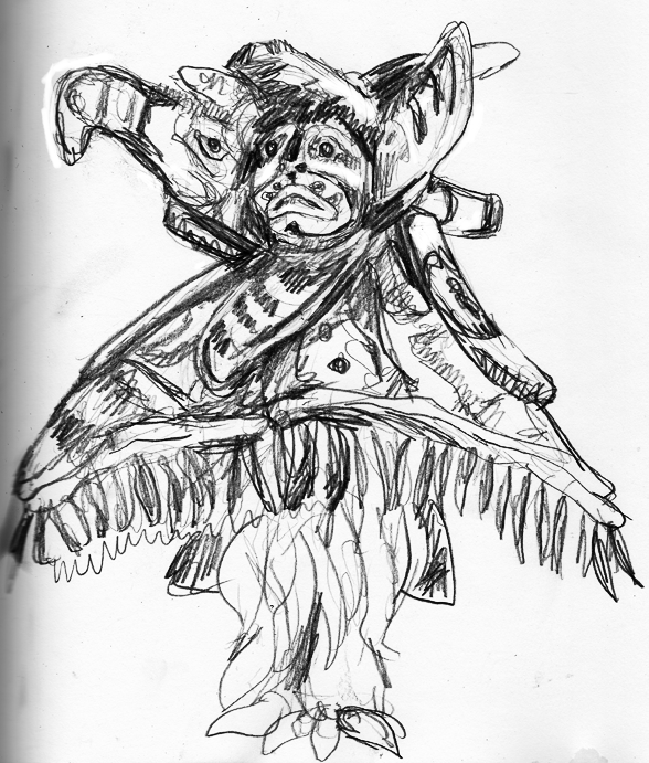 588x691 Friday Museum Sketch - Thunderbird Sketch