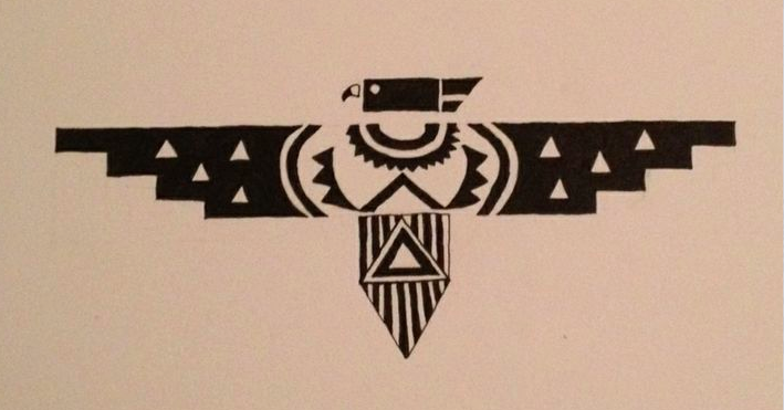 709x371 Thunderbird Sketch Tattoos Tattoo, Tatting And Tatoo - Thunderbird Sketch