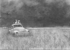 300x212 Thunderstorm Drawings Fine Art America - Thunderstorm Sketch