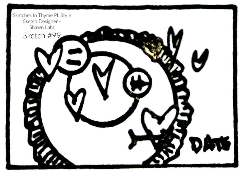 960x679 My Happy Life Sketches In Thyme Pl Style Sketch - Thyme Sketch