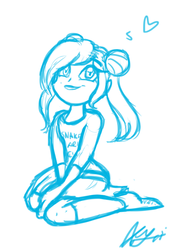 600x857 C Tiana Sketch By Blossom Fur7 - Tiana Sketch