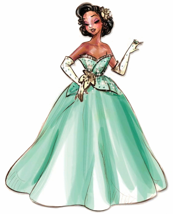 580x718 Designer Tiana - Tiana Sketch