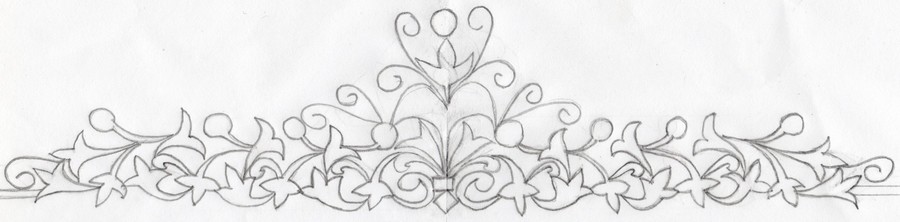 900x222 Tiara - Tiara Sketch