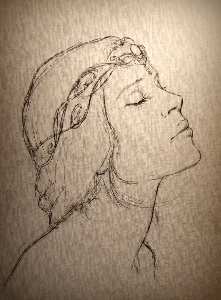 767x1041 Tiara Sketch By Kris Kamikakushi - Tiara Sketch