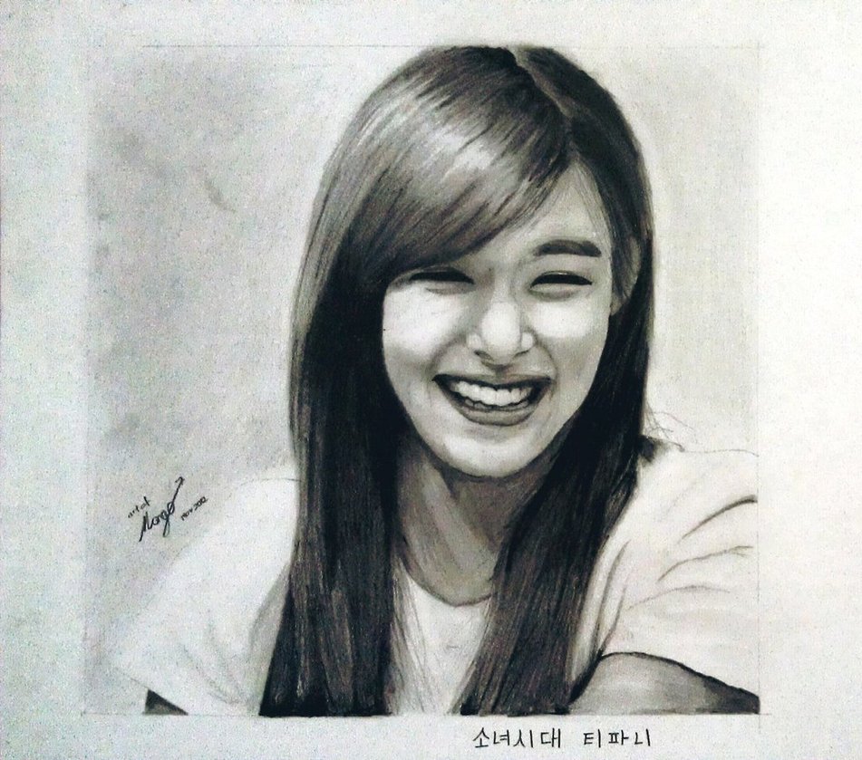 951x839 Snsd - Tiffany Sketch