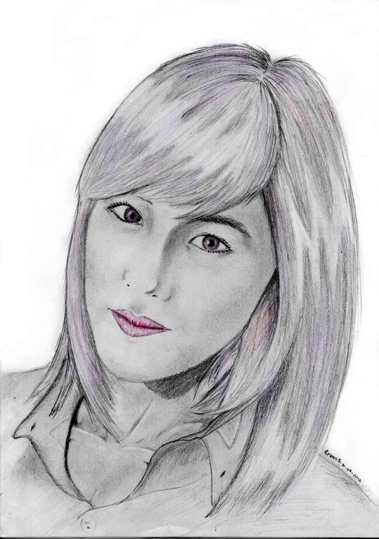 750x1065 Tiffany Sketch 2 By Ervansetiawan - Tiffany Sketch
