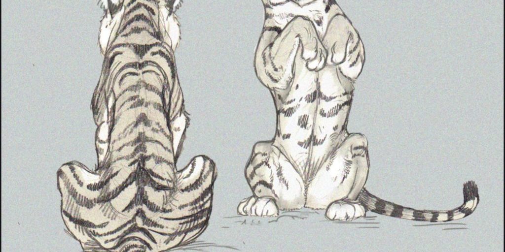 1024x512 Tiger Cub Radio Bub - Tiger Cub Sketch