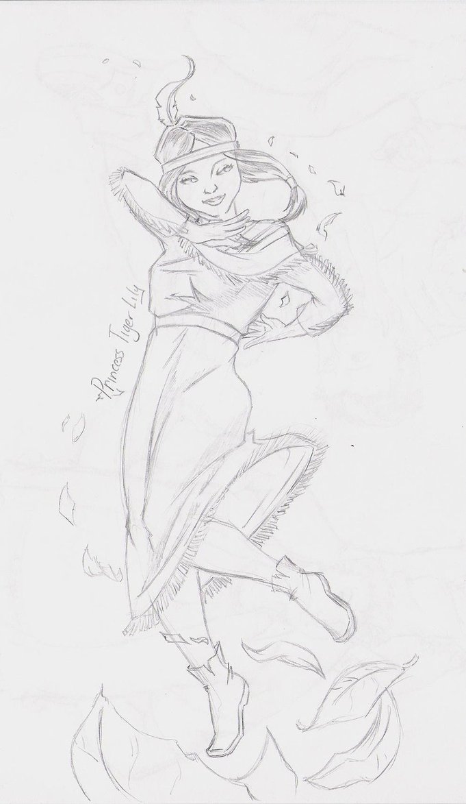 681x1173 Tiger Lily Sketch By Empty Brooke - Tiger Lily Sketch