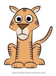 193x262 Tiger Draw Cartoon Clipart Fun Pictures - Tiger Sketch Cartoon