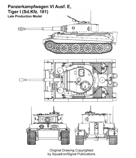 Tiger Tank Sketch at PaintingValley.com | Explore collection of Tiger ...