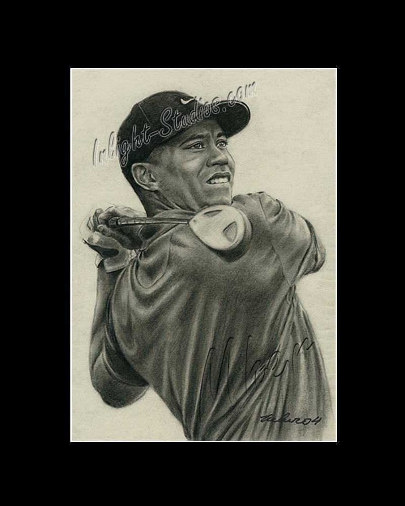 800x1000 Tiger Woods Inlight Studios - Tiger Woods Sketch