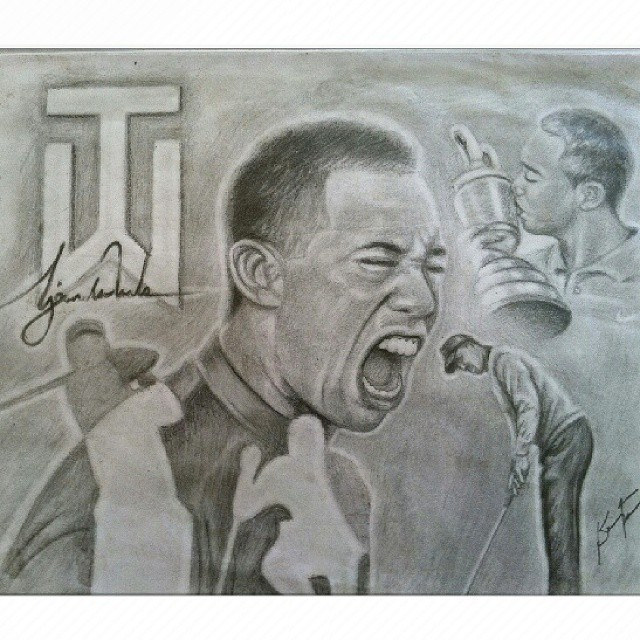 640x640 Tiger Woods - Tiger Woods Sketch