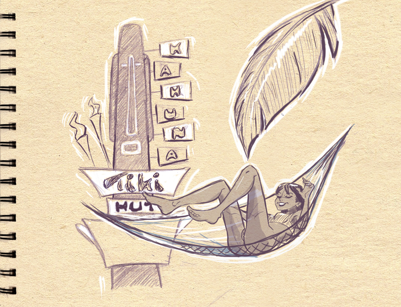 800x613 Tiki Sketch - Tiki Sketch