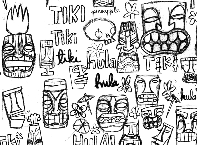 749x552 Tiki Sketch - Tiki Sketch