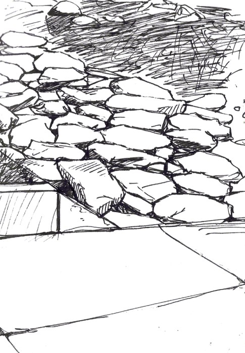 485x700 Pen Sketch - Tile Sketch