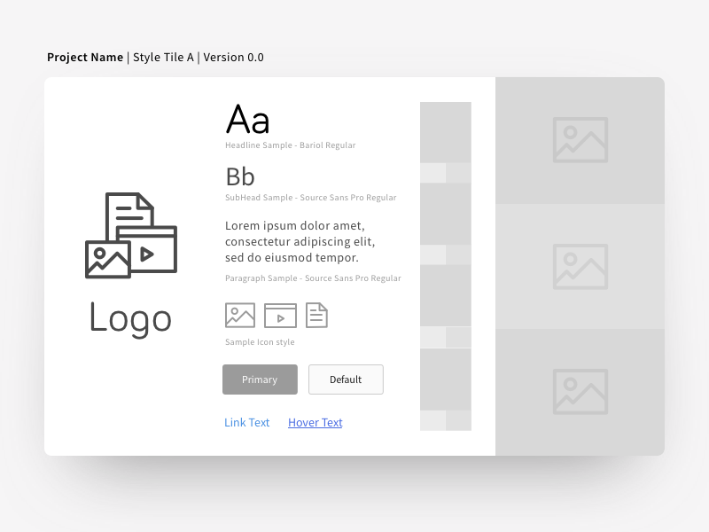 800x600 Style Tile Template Sketch Freebie - Tile Sketch