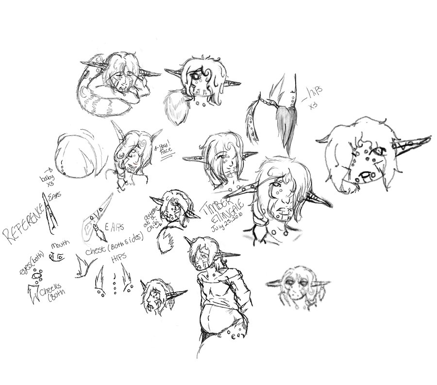 900x792 Timber Sketch Dump Mpreg By Worldofwarcraftvamp - Timber Sketch